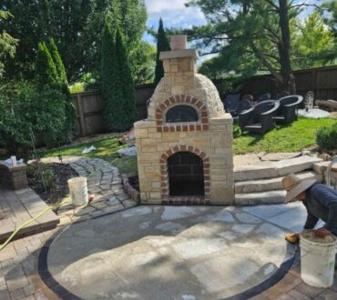 Masonry Natural Stone Pizza Oven Bolingbrook